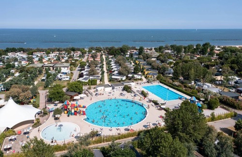 Lido di Pomposa Casa | Feriendorf Vigna sul Mar Lodge Superior für 5 Personen