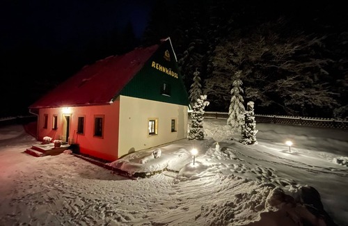 Geising Cabaña | Ferienhaus Bikehütte Rehnhäusl