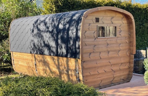 Stolzenhagen Casa | Ferienhaus Blaumond mit Gartensauna