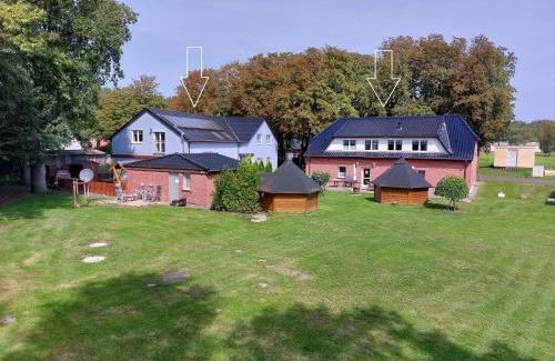 Schaprode Casa | Ferienhaus BODDEN- vis-a-vis Hiddensee für bis zu 15 Gäste in 7 Appartements