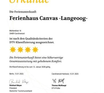 Carolinensiel Apartamento | Ferienhaus Canvas Canvas Carolinensiel FeWo "Langeoog"