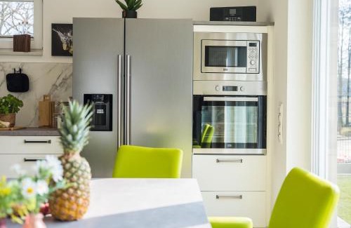 Krakow am See Casa | Ferienhaus für die ganze Familie - Kamin-Sauna-See