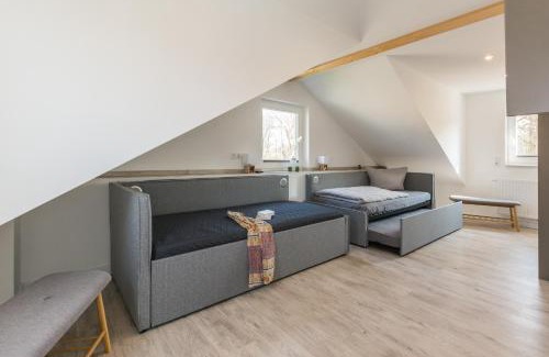 Krakow am See Casa | Ferienhaus für die ganze Familie - Kamin-Sauna-See