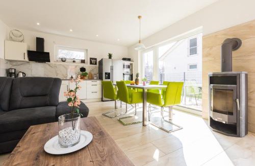 Krakow am See Casa | Ferienhaus für die ganze Familie - Kamin-Sauna-See