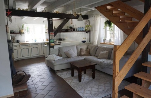 Hetzerath Casa | Ferienhaus Glücksnest - 4-bed vacation home shower/WC, 2 bedrooms