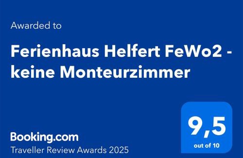 Senftenberg Apartamento | Ferienhaus Helfert FeWo2 mit eigener Terrasse