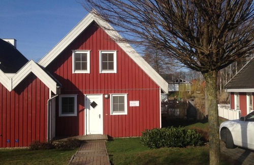 Wendisch Rietz Casa | Ferienhaus mit Wasserterrasse - mit Sauna und Kamin - inklusive Nebenkosten
