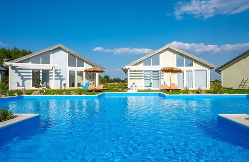 Wicie Casa | Ferienhaus Osada Widoki, mit Beheiztem Pool, Strandnähe
