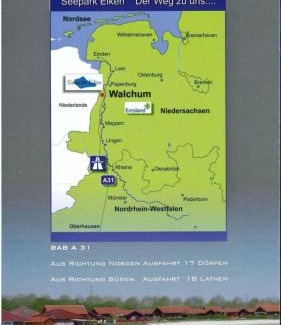 Walchum Casa | Ferienhaus Seeblick