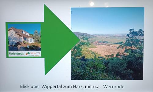 Wolkramshausen Apartamento | Ferienhaus Waldperle Harzblick