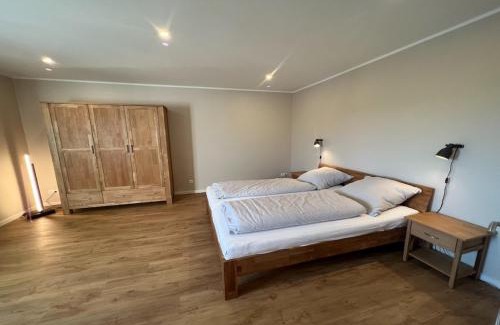 Sahrensdorf Apartamento | Ferienhof Büdlfarm - Alter Speicher