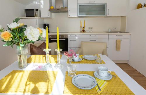 Scheffau am Tennengebirge Apartamento | Ferienwohnung Bergblick