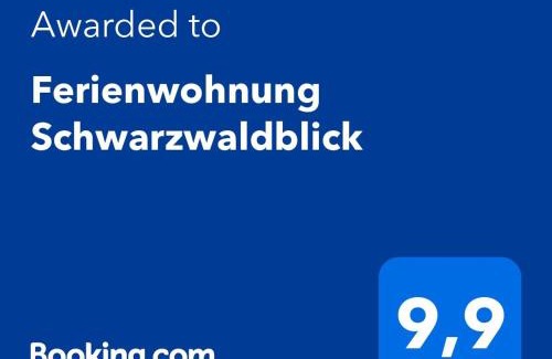 Bad Rippoldsau-Schapbach Apartamento | Ferienwohnung Schwarzwaldblick