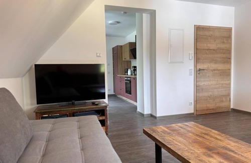 Reinhardtsdorf-Schoena Apartamento | Ferienwohnung "heilige Stiege", 1 Schlafraum - Ferienhaus Barbarine