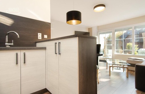 Monchgut-Granitz Apartamento | Ferienwohnanlage ODINs Blick - Wohnung 17 - direkt am Privatstrand, mit Sauna, Garten
