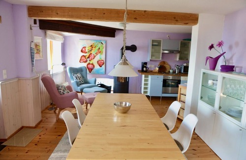 Wormshoft Condominio | Ferienwohng. con traumh. Schleiblick en histor. Molino de torre, por cierto. Báltico u. Schleinufer