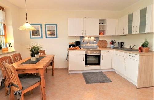 Wieck auf dem Darss Apartamento | Ferienwohnung mit Terrasse Direkt am Bodden