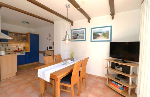 Wieck auf dem Darss Apartamento | Ferienwohnung mit Terrasse in Boddennähe