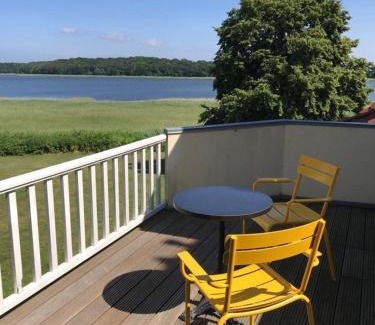 Grubnow Apartamento | Ferienwohnung 6 WLAN Sauna Wasserblick