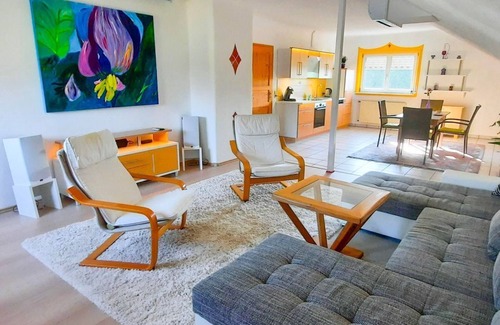 Losheim am See Apartamento | Ferienwohnung am Felsenwanderweg - apartment/apartment, bath, WC