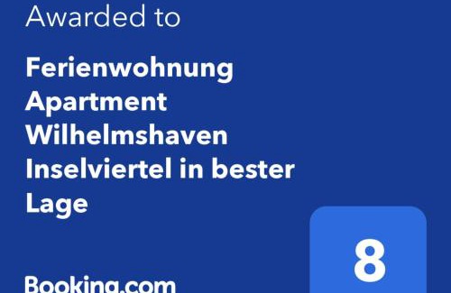 Heppens Apartamento | Ferienwohnung Apartment Wilhelmshaven Inselviertel in bester Lage - selbständiger Check in möglich