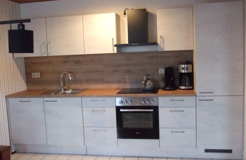 Poppenbull Apartamento | Ferienwohnung auf dem Ferienhof Nickelswarft 2 in Poppenbüll für 2-6 Personen