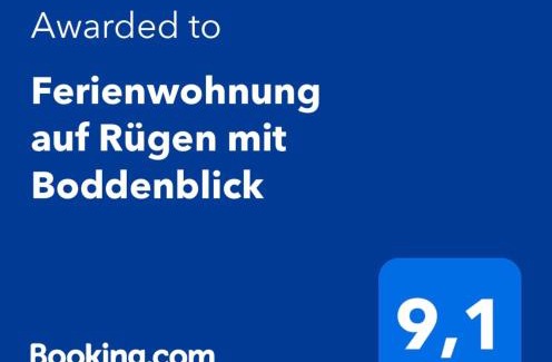 Gross Zicker Apartamento | Ferienwohnung auf Rügen mit Boddenblick
