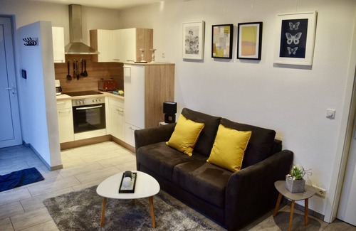 Rheine Apartamento | Ferienwohnung Bed and Bike, 1-4 Pers