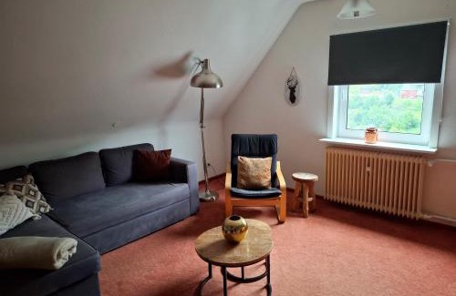 Schwalefeld Apartamento | Ferienwohnung bei Willingen mit Terrasse