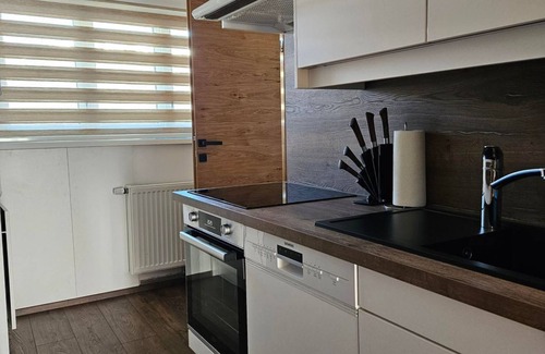 Rossleithen Apartamento | Ferienwohnung Blick ins Grüne - Appartement/fewo, Dusche, WC, 2 Schlafräume