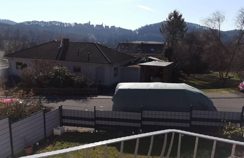 Dahn Apartamento | Ferienwohnung Burgpanorama - apartment/apartment, shower and bath, WC, 2 bedrooms