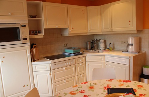 Schmogrow Apartamento | Ferienwohnung Hänelt - Fewo, SZ, WZ, Du/wc, Küche, Terrasse