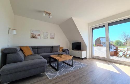 Westerdeichstrich Apartamento | Ferienwohnung Deichwiesen