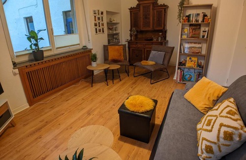 Wehlen Apartamento | Ferienwohnung Gartenblick