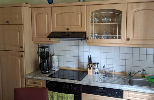 Neuenkirchen Apartamento | Ferienwohnung Gartenblick auf Rügen, Ruhige Lage am Boddenhaustierfreundlich