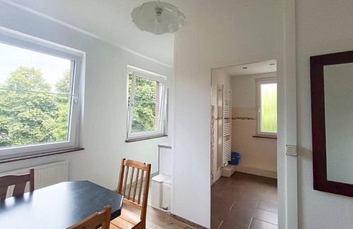 Klein Quassow Apartamento | Ferienwohnung Gartenblick