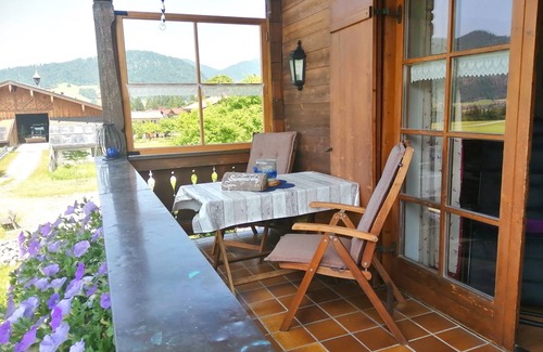 Blindau Apartamento | Apartamento "Geigelstein" - Apartamento de dos habitaciones de 43 m² con balcón y vista a la montaña