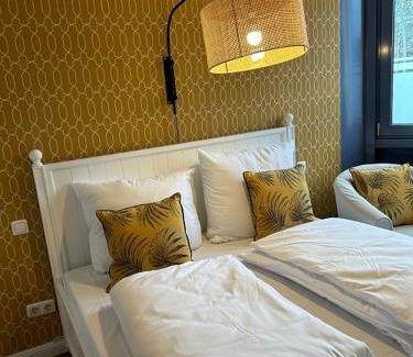 Hamburg-Barmbek Apartamento | Ferienwohnung Gipfelstube 50 a mit Balkon, gute Verkehrsanbindung