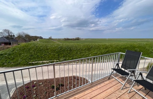Neßmersiel Apartamento | Ferienwohnung Hafenblick