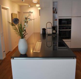 Eckernfoerde Apartamento | Ferienwohnung "Hafenmöwe", Quartier Hafenspitze, Blickrichtung Hafen