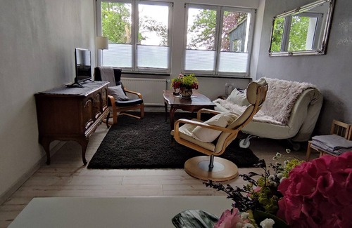 Karolinenkoog Apartamento | Ferienwohnung , im Karolinenkoog Erholung zwischen Feld und Deich