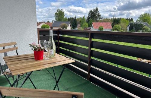 Mehlmeisel Apartamento | Ferienwohnung im Fichtelgebirge - nahe der Skipiste mit Balkon & Free Parking