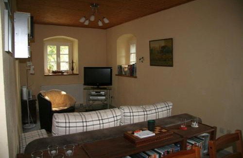 Maxen Apartamento | Ferienwohnung Im Sanierten Fachwerkhof Mit Terrasse Und Pool Nah An Dresden