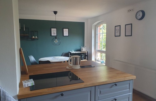 Hehlen Apartamento | Ferienwohnung im Schönen Weserbergland, Direkt an der Weser