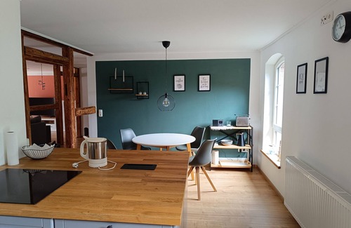 Hehlen Apartamento | Ferienwohnung im Schönen Weserbergland, Direkt an der Weser