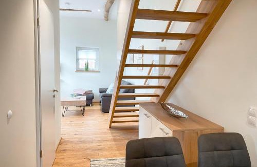 Ohne Apartamento | Ferienwohnung in der alten Scheune Wiesenblick für 3 Personen
