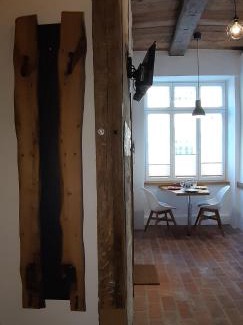 Luebeck Old Town Apartamento | Ferienwohnung Kontor im Traufenhaus