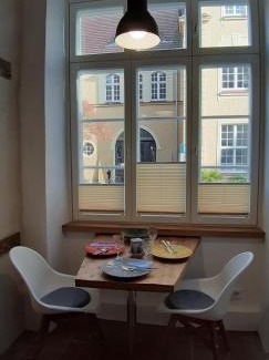 Luebeck Old Town Apartamento | Ferienwohnung Kontor im Traufenhaus