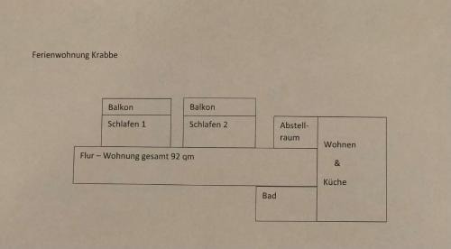 Center Apartamento | Ferienwohnung Krabbe