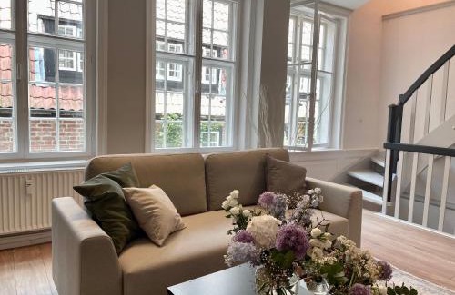Luebeck Old Town Apartamento | Ferienwohnung Marzipan - im Herzen der Altstadt, historisches Gebäude mit modernem Ambiente, W-LAN